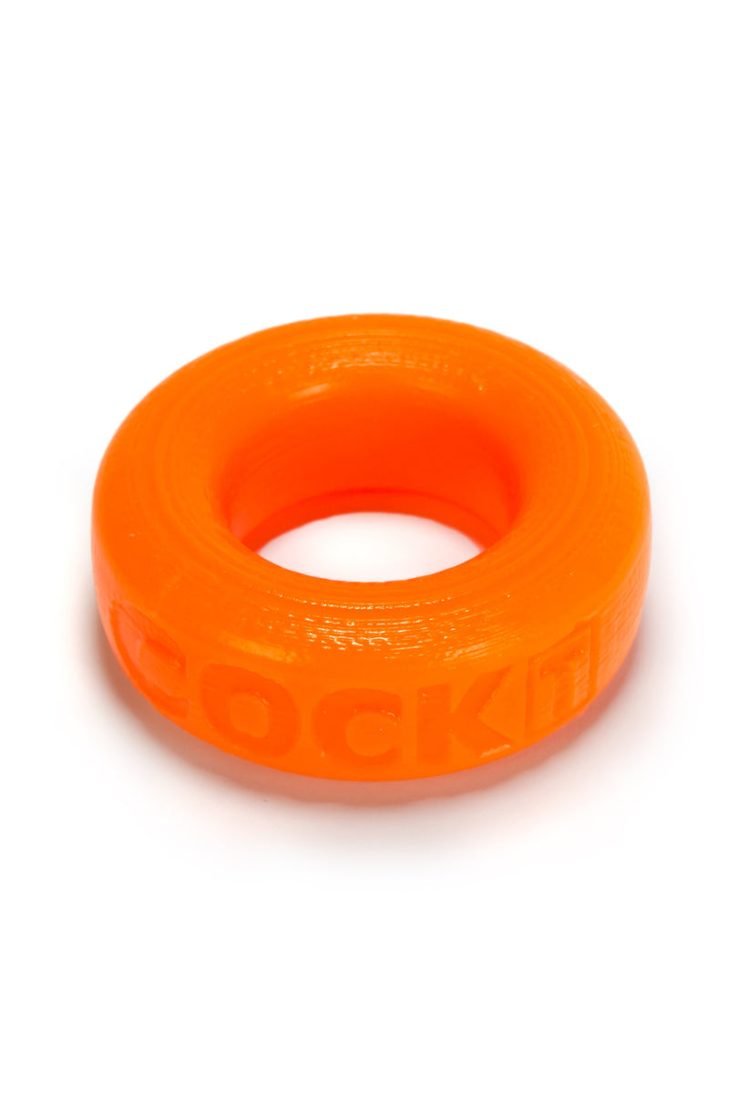 Cock Ring - Smooth Smoosh - Pure Platinum Silicone