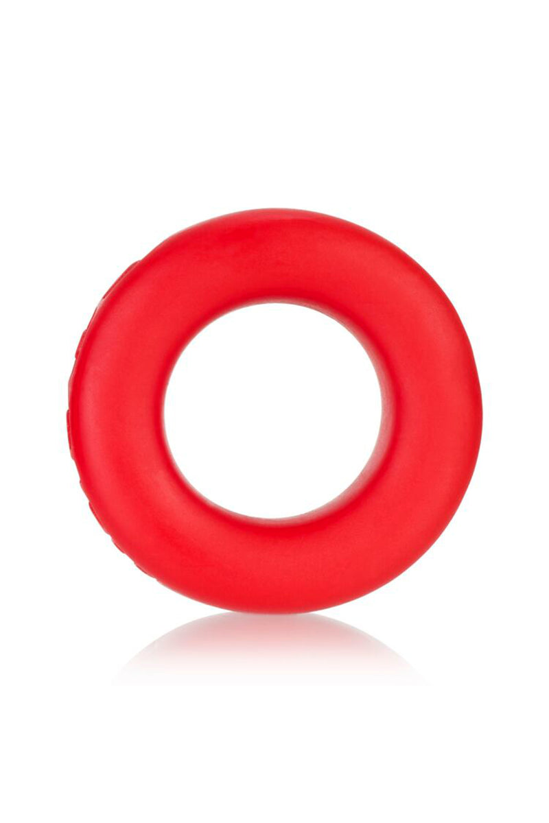 Cock Ring - Smooth Smoosh - Pure Platinum Silicone